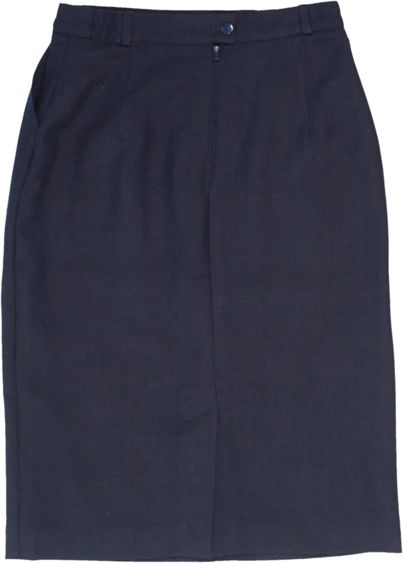 80s Blue Skirt