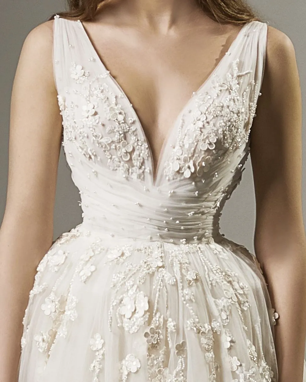 Floral Embellished Gown FRESIA