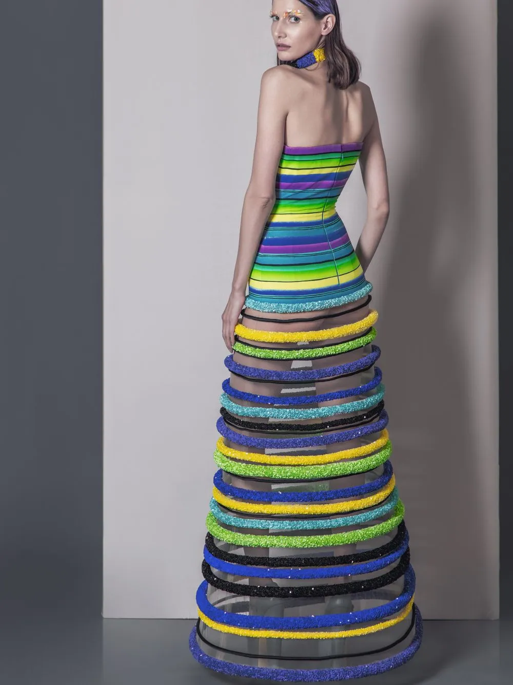 Hand Embellished Dress