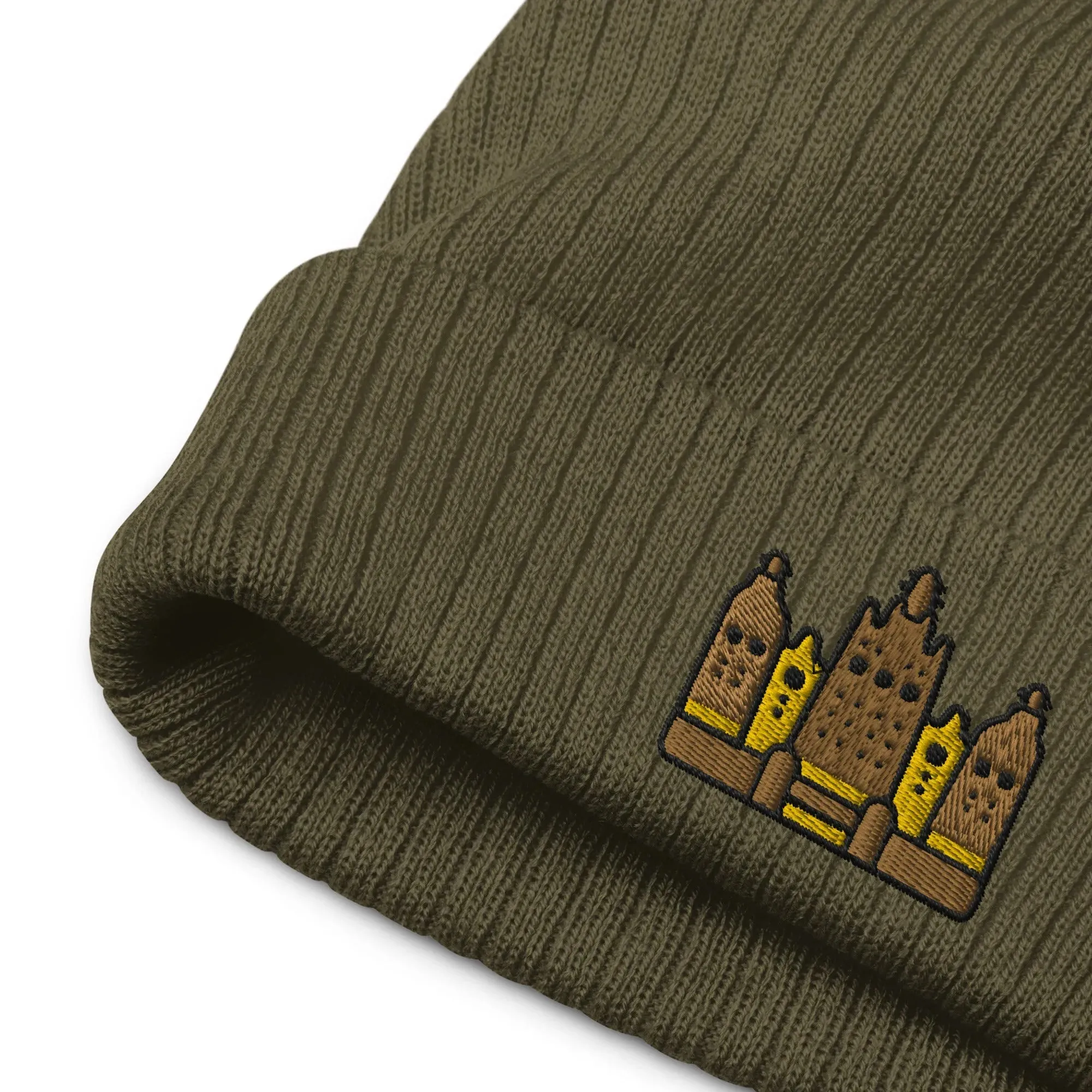 Malian Great Mosque Embroidered Beanie
