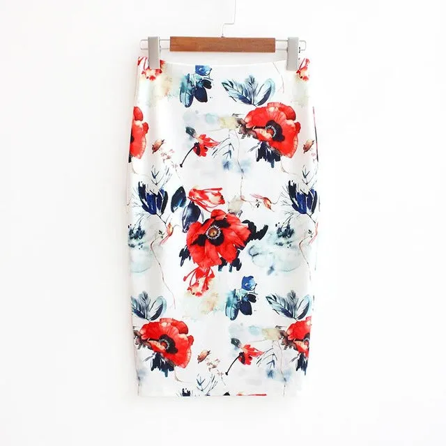 Pencil Elegant Bodycon Skirt