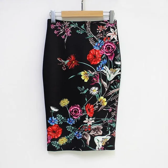 Pencil Elegant Bodycon Skirt