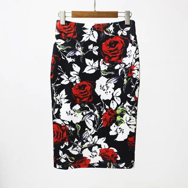 Pencil Elegant Bodycon Skirt
