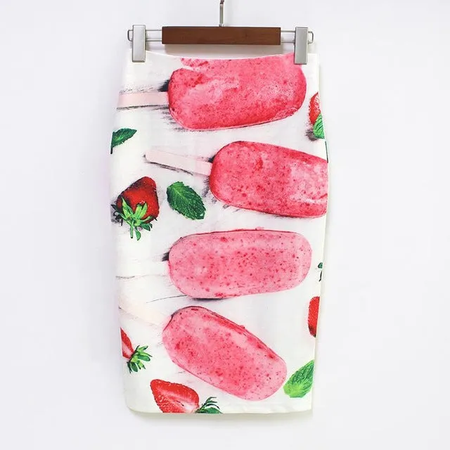 Pencil Elegant Bodycon Skirt