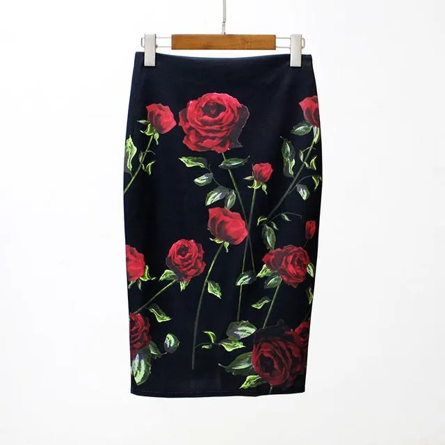 Pencil Elegant Bodycon Skirt