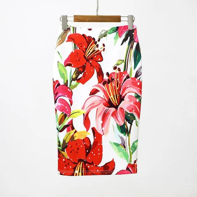 Pencil Elegant Bodycon Skirt