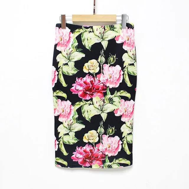 Pencil Elegant Bodycon Skirt